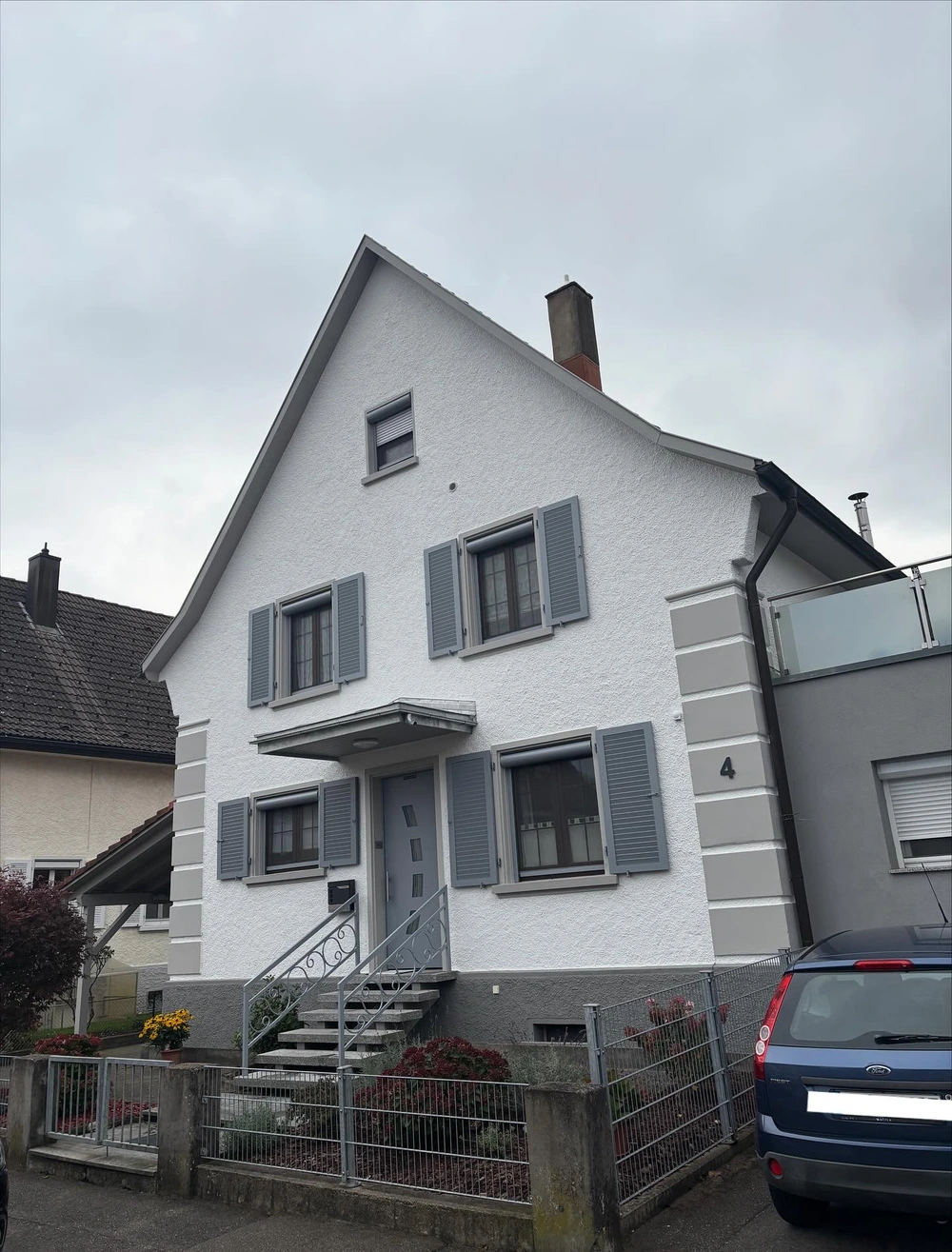 Nachher: Fassade nach der Ausführung