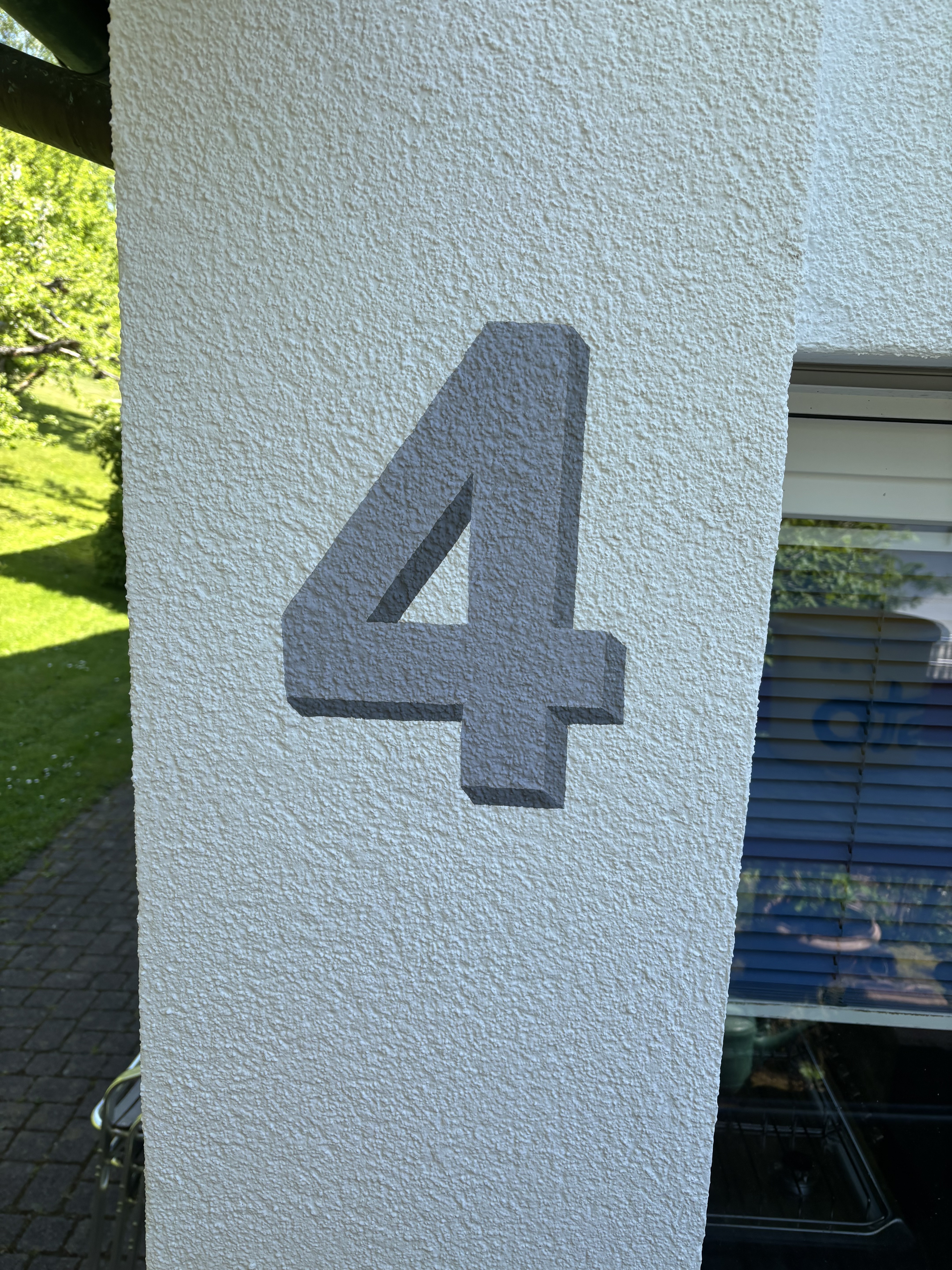 Gestaltungsfläche mit dekorativer Technik